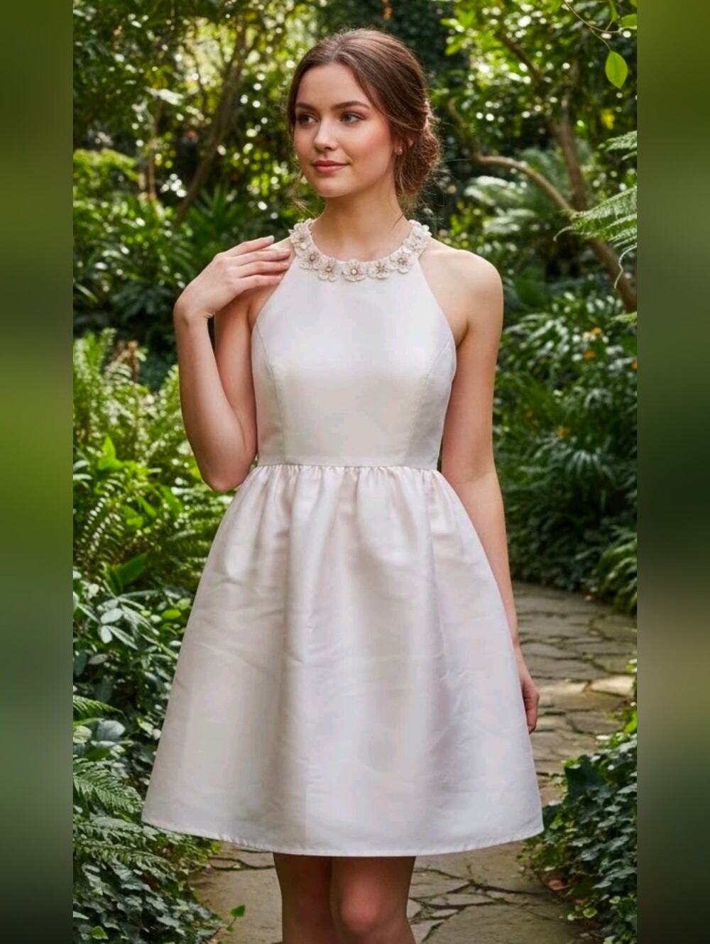 NWT kate spade Poppy Embellished Mini in Rose Dew Pink Dress 4 $448